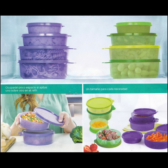 Tupperware Round Fridge Containers - Picture 5 of 5